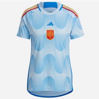 Tailandia Camiseta España 2ª Equipación Mujer 2022-2023 Tailandia Camiseta España 2ª Equipación Mujer 2022-2023