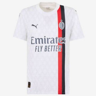 Camiseta AC Milan 2ª Equipación Mujer 2023-2024 Camiseta AC Milan 2ª Equipación Mujer 2023-2024