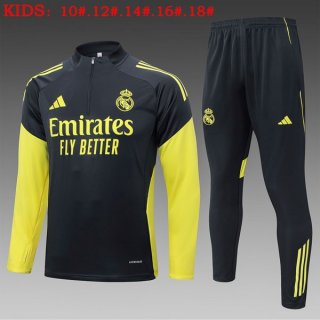 Ninos Sudadera De Training Real Madrid 2025-2026 Negro 5 Ninos Sudadera De Training Real Madrid 2025-2026 Negro 5
