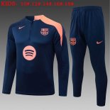 Ninos Sudadera De Training Barcelona 2026-2027 Azul 6