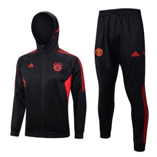 Chandal Con Capucha Bayern Munich 2023-2024 Negro Chandal Con Capucha Bayern Munich 2023-2024 Negro