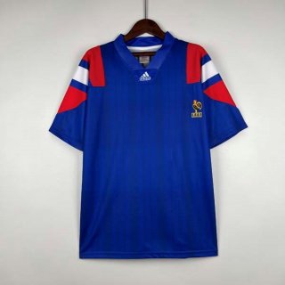 Tailandia Camiseta Francia 1ª Equipación Retro 1992-1994 Tailandia Camiseta Francia 1ª Equipación Retro 1992-1994