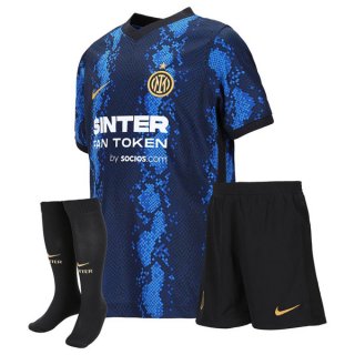 1ª Equipación Camiseta Inter Milan Niño 2021-2022 1ª Equipación Camiseta Inter Milan Niño 2021-2022