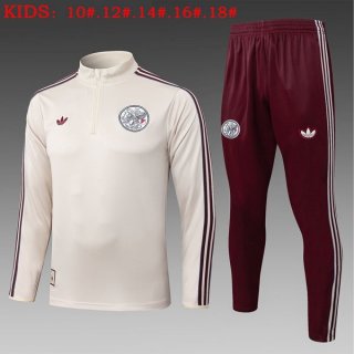 Ninos Sudadera De Training Ajax 2026-2027 Amarillo