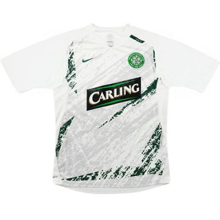 2ª Equipación Replica Camiseta Celtic Retro 2007 2008 Blanco 2ª Equipación Replica Camiseta Celtic Retro 2007 2008 Blanco