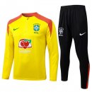 Sudadera De Training Brasil 2026-2027 Amarillo Sudadera De Training Brasil 2026-2027 Amarillo