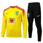 Sudadera De Training Brasil 2026-2027 Amarillo