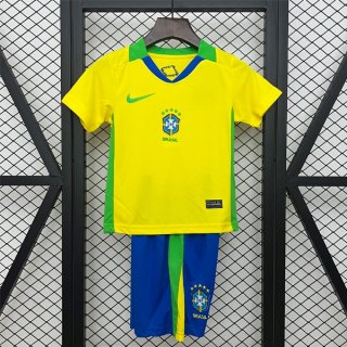 Camiseta Brasil 1ª Niño 2025 Camiseta Brasil 1ª Niño 2025