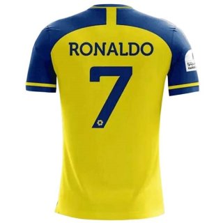 Tailandia Camiseta Al-Nassr FC 1ª Equipación Ronaldo 7 2022-2023 Tailandia Camiseta Al-Nassr FC 1ª Equipación Ronaldo 7 2022-2023