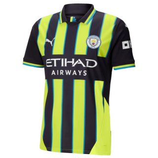 Tailandia Camiseta Manchester City 2ª Equipación 2024-2025 Tailandia Camiseta Manchester City 2ª Equipación 2024-2025