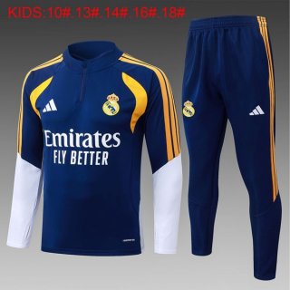 Ninos Sudadera De Training Real Madrid 2026-2027 Azul 5
