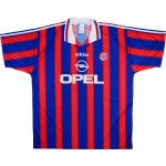 1ª Equipación Replica Camiseta Bayern Retro 1995 1997 Azul Rojo