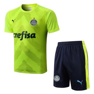 Camiseta Entrenamiento Palmeiras Conjunto Completo 2022-2023 Verde Camiseta Entrenamiento Palmeiras Conjunto Completo 2022-2023 Verde