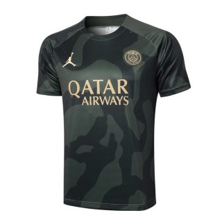 Camiseta Entrenamiento PSG 2024-2025 Verde Camiseta Entrenamiento PSG 2024-2025 Verde