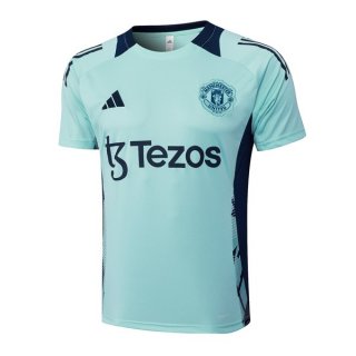 Camiseta Entrenamiento Manchester United 2025-2026 Verde Camiseta Entrenamiento Manchester United 2025-2026 Verde
