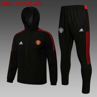 Rompevientos Manchester United Conjunto Completo 2022 Negro Rompevientos Manchester United Conjunto Completo 2022 Negro