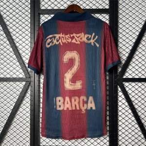 Tailandia Camiseta Barcelona 1ª Retro Skeleton 2000-2001