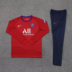 Chandal PSG 2021-2022 Rojo Azul