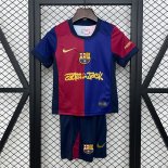 Camiseta Barcelona 1ª Niño Limited Edition Travis Scott 2024-2025