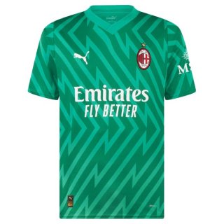 Tailandia Camiseta AC Milan 1ª Equipación Portero 2023-2024 Tailandia Camiseta AC Milan 1ª Equipación Portero 2023-2024