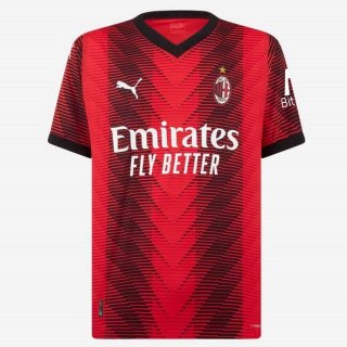 Camiseta AC Milan 1ª Equipación 2023-2024 Camiseta AC Milan 1ª Equipación 2023-2024