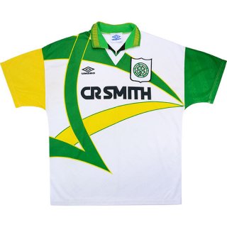 3ª Equipación Replica Camiseta Celtic Retro 1994 1995 Blanco 3ª Equipación Replica Camiseta Celtic Retro 1994 1995 Blanco