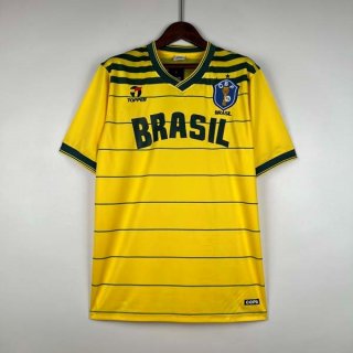 Tailandia Camiseta Brasil 1ª Equipación Retro 1984 Tailandia Camiseta Brasil 1ª Equipación Retro 1984