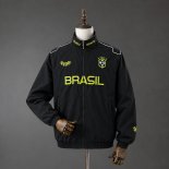 Chaqueta Brasil Full Zip 2026-2027 Negro