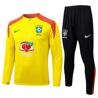 Sudadera De Training Brasil 2026-2027 Amarillo