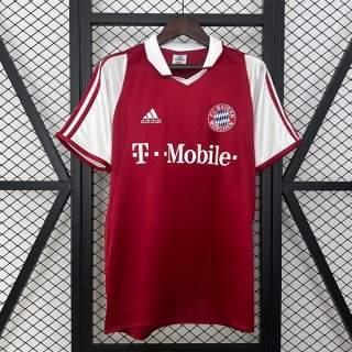 Tailandia Camiseta Bayern Munich 1ª Equipación Retro 2003-2004 Tailandia Camiseta Bayern Munich 1ª Equipación Retro 2003-2004
