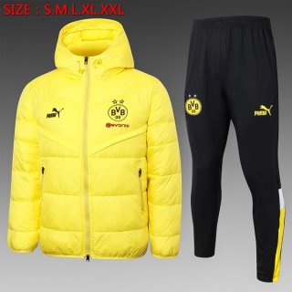 Abrigo Plumón Borussia Dortmund Conjunto Completo 2024-2025 Amarillo Abrigo Plumón Borussia Dortmund Conjunto Completo 2024-2025 Amarillo