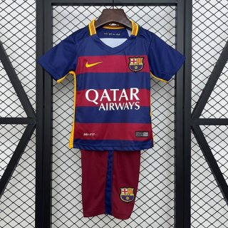 Camiseta Barcelona 1ª Equipación Niño Retro 2015-2016 Camiseta Barcelona 1ª Equipación Niño Retro 2015-2016