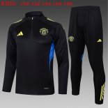 Ninos Sudadera De Training Manchester United 2025-2026 Negro 5