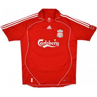 1ª Equipación Replica Camiseta Liverpool Retro 2006 2007 Rojo 1ª Equipación Replica Camiseta Liverpool Retro 2006 2007 Rojo