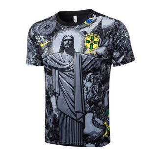 Camiseta Entrenamiento Brasil 2024-2025 Gris Camiseta Entrenamiento Brasil 2024-2025 Gris