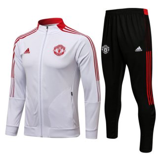 Chandal Manchester United 2022 Blanco Negro Rojo Chandal Manchester United 2022 Blanco Negro Rojo