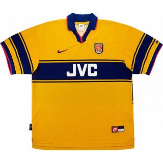 2ª Equipación Replica Camiseta Arsenal Retro 1997 1999 Amarillo 2ª Equipación Replica Camiseta Arsenal Retro 1997 1999 Amarillo