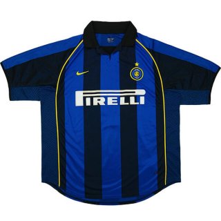 1ª Equipación Replica Camiseta Inter Milan Retro 2001 2002 Azul 1ª Equipación Replica Camiseta Inter Milan Retro 2001 2002 Azul