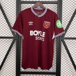 Tailandia Camiseta West Ham United 1ª Equipación 2025-2026