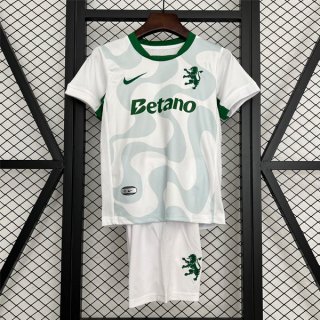 Camiseta Sporting Lisbon 2ª Equipación Niño 2025-2026