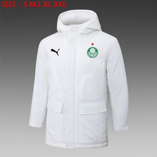 Abrigo Palmeiras 2024-2025 Blanco Abrigo Palmeiras 2024-2025 Blanco
