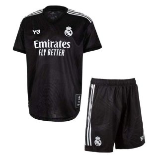 Camiseta Real Madrid Y/3 Niño 2022 Negro Camiseta Real Madrid Y/3 Niño 2022 Negro