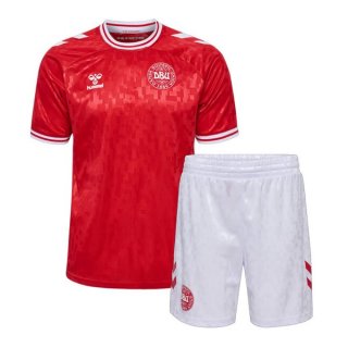 Camiseta Danimarca 1ª Equipación Niño 2024 Camiseta Danimarca 1ª Equipación Niño 2024
