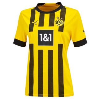 Camiseta Borussia Dortmund 1ª Mujer 2022-2023 Camiseta Borussia Dortmund 1ª Mujer 2022-2023