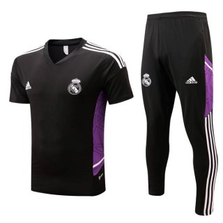 Camiseta Real Madrid Conjunto Completo 2022-2023 Negro Camiseta Real Madrid Conjunto Completo 2022-2023 Negro