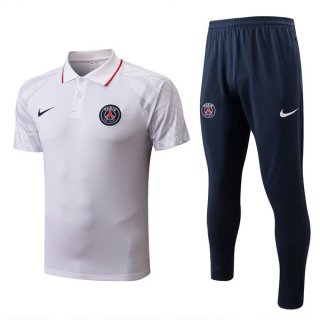Polo PSG Conjunto Completo 2022-2023 Blanco Polo PSG Conjunto Completo 2022-2023 Blanco