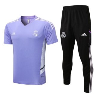Entrenamiento Real Madrid Conjunto Completo 2022-2023 Purpura Entrenamiento Real Madrid Conjunto Completo 2022-2023 Purpura