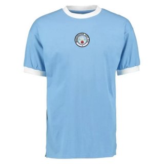 1ª Equipación Replica Camiseta Manchester City Retro 1972 Azul 1ª Equipación Replica Camiseta Manchester City Retro 1972 Azul