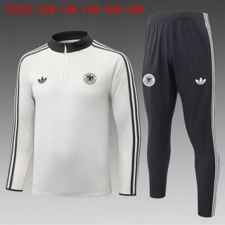 Ninos Sudadera De Training Alemania 2026-2027 Blanco 3