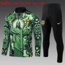 Ninos Sudadera De Training Brasil 2025-2026 Verde